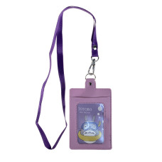 На фото 1 - Бейджик на шею, цвет сиреневый На фото 1 - Бейджик на шею, цвет сиреневый