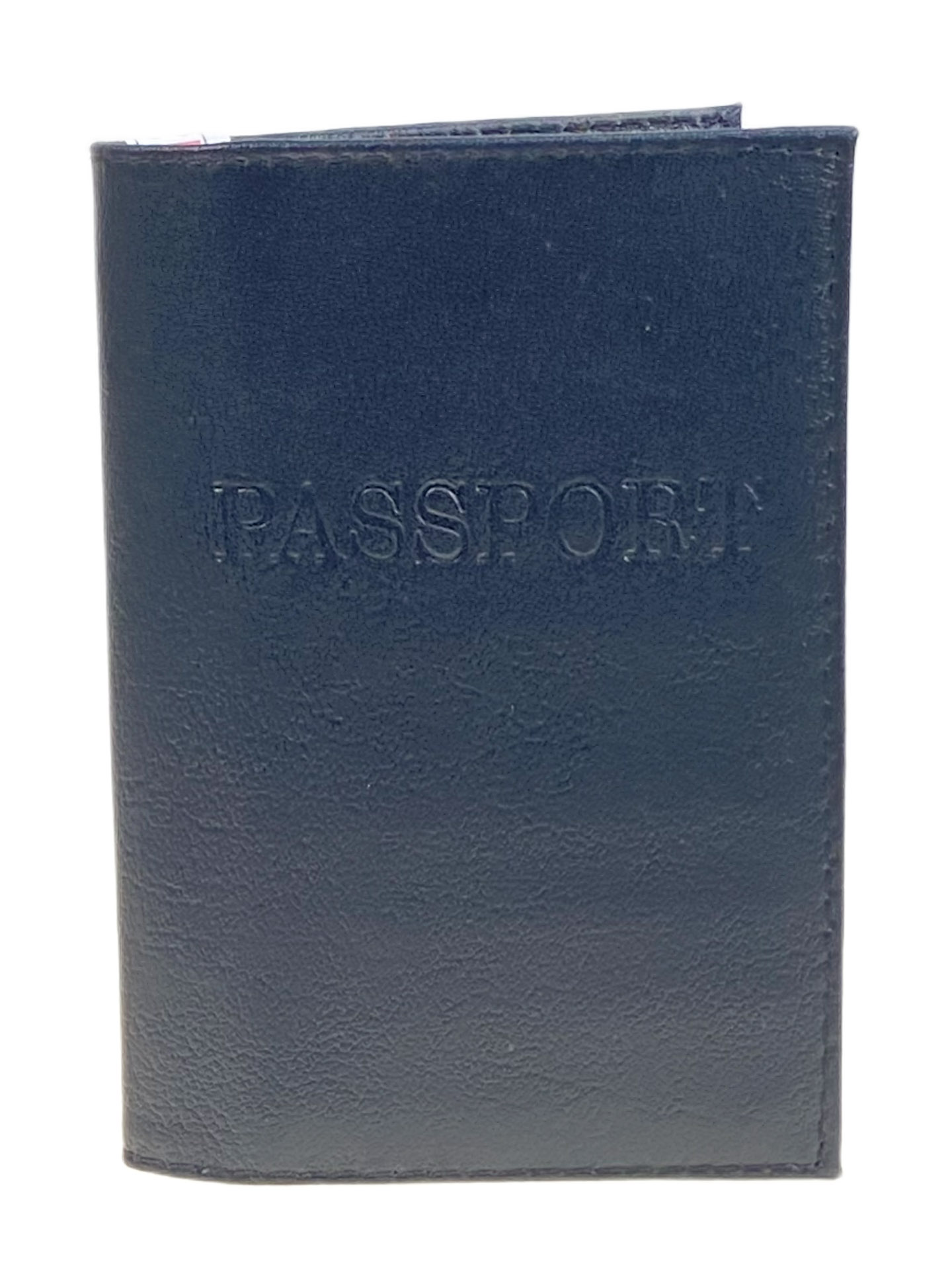 На фото 1 -  Обложка на паспорта из натуральной кожи, цвет черный