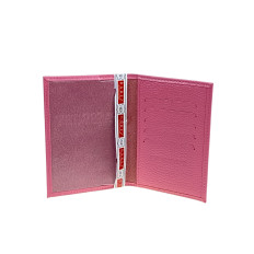 На фото 2 -  Обложка на паспорта из натуральной кожи, цвет розовый