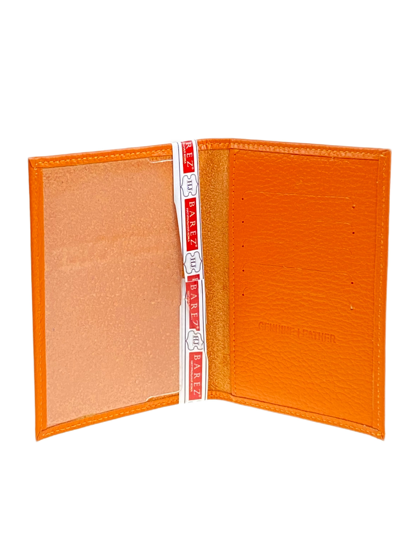 На фото 2 -  Обложка на паспорта из натуральной кожи, цвет оранжевый