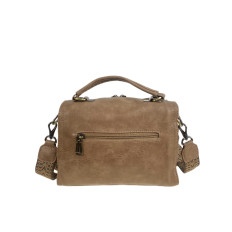 На фото 2 - Женская сумка из искусственной кожи, цвет коричневый На фото 2 - Женская сумка из искусственной кожи, цвет коричневый