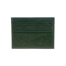 На фото 2 -  Картхолдер женский из натуральной кожи для пластиковых карт, цвет темно-зеленый