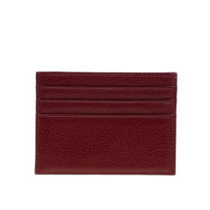 На фото 2 -  Картхолдер женский из натуральной кожи для пластиковых карт, цвет бордовый