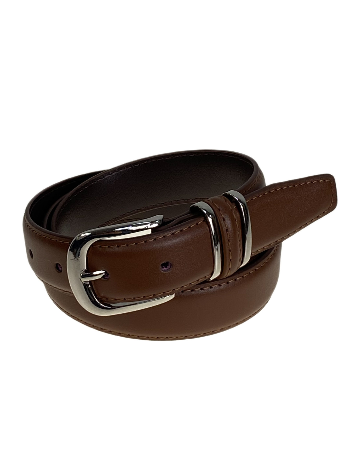 На фото 1 - Ремень женский из искусственной кожи , цвет рыже-коричневый