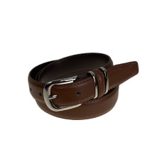 На фото 1 - Ремень женский из искусственной кожи , цвет рыже-коричневый