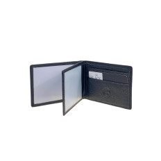 На фото 2 -  Картхолдер из натуральной кожи для пластиковых карт, цвет  черный