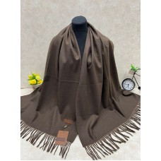 На фото 1 - Мягкий палантин из шерсти, цвет шоколад На фото 1 - Мягкий палантин из шерсти, цвет шоколад