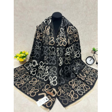 На фото 1 - Мягкий палантин из кашемира мультицвет