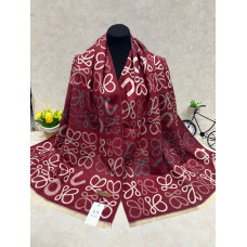 На фото 1 - Мягкий палантин из кашемира мультицвет