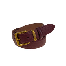 На фото 1 -  Ремень женский из натуральной кожи, цвет шоколад На фото 1 -  Ремень женский из натуральной кожи, цвет шоколад