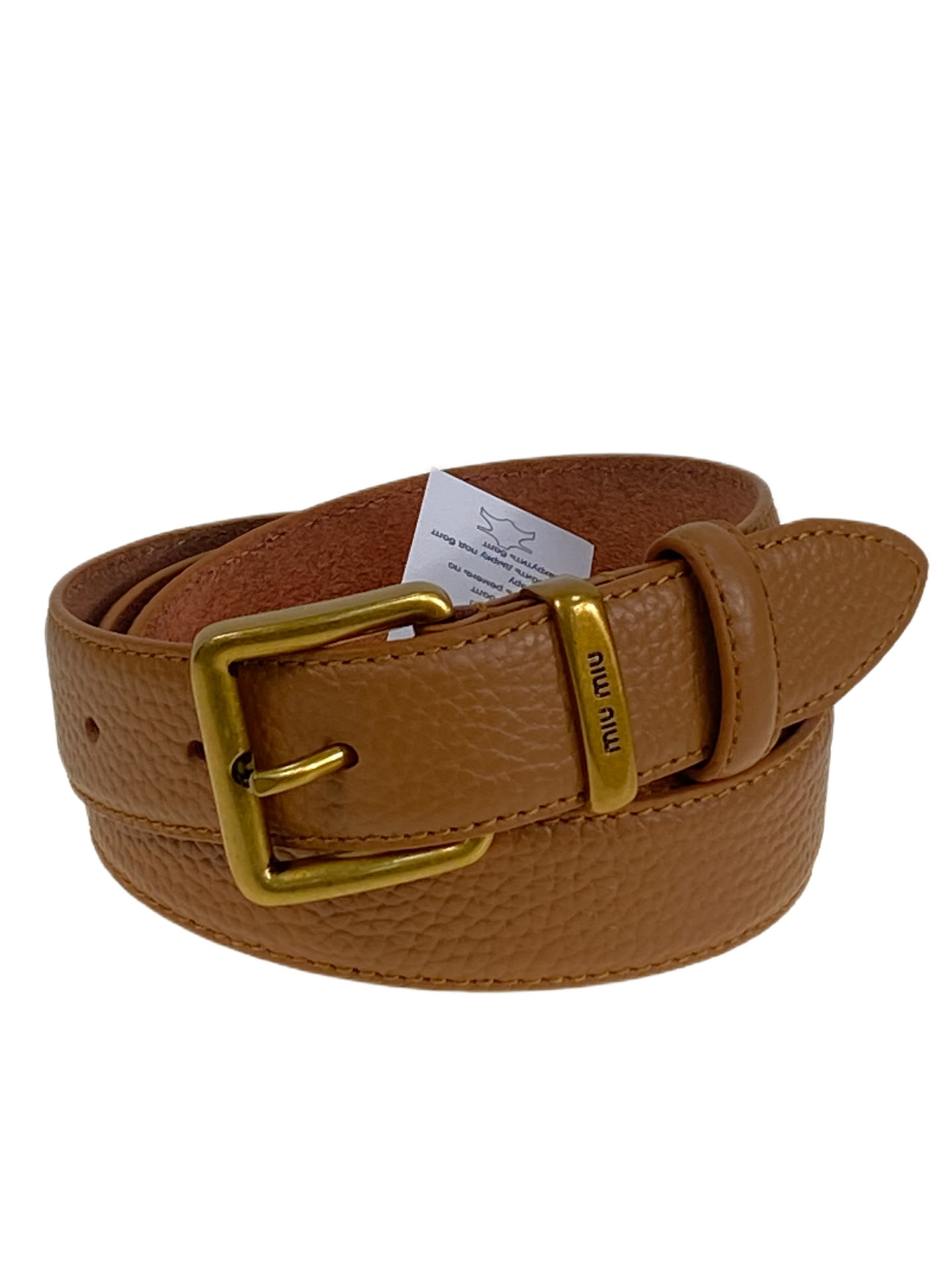 На фото 1 -  Ремень женский из натуральной кожи, цвет коричневый