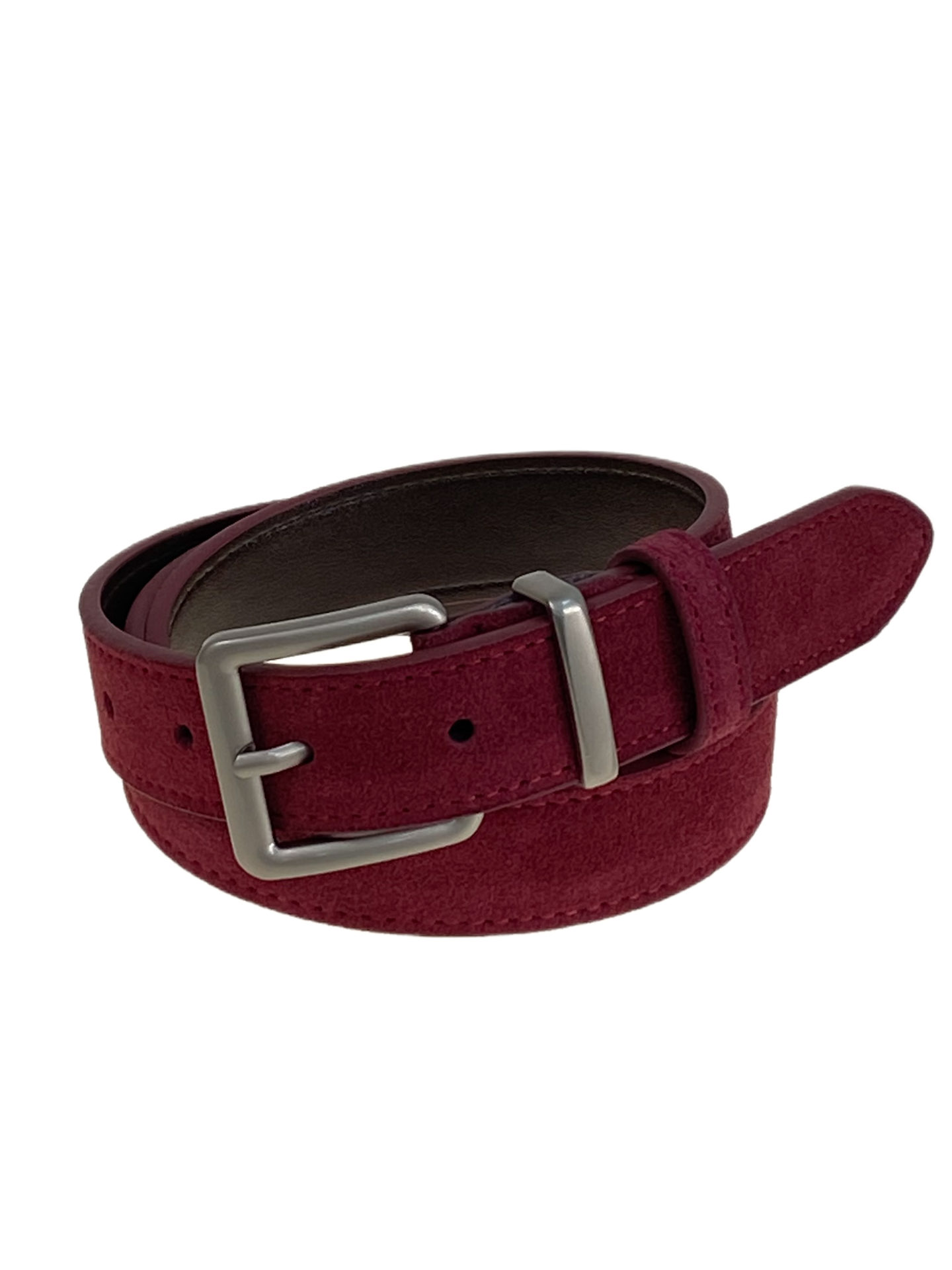 На фото 1 -  Ремень женский из натуральной кожи, цвет бордовый На фото 1 -  Ремень женский из натуральной кожи, цвет бордовый