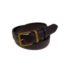 На фото 1 -  Ремень женский из натуральной кожи, цвет шоколад На фото 1 -  Ремень женский из натуральной кожи, цвет шоколад