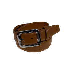 На фото 1 -  Ремень женский из натуральной кожи, цвет коричневый На фото 1 -  Ремень женский из натуральной кожи, цвет коричневый