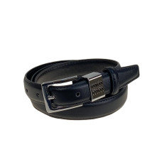 На фото 1 -  Ремень женский из искусственной кожи, цвет черный На фото 1 -  Ремень женский из искусственной кожи, цвет черный