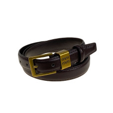 На фото 1 -  Ремень женский из искусственной кожи, цвет шоколад На фото 1 -  Ремень женский из искусственной кожи, цвет шоколад