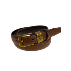 На фото 1 -  Ремень женский из искусственной кожи, цвет коричневый На фото 1 -  Ремень женский из искусственной кожи, цвет коричневый