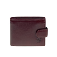 На фото 1 - Мужское  портмоне из натуральной кожи, цвет коричневый