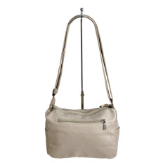 На фото 2 - Женская сумка из искусственной кожи, цвет молочный