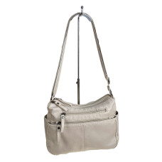 На фото 1 - Женская сумка из искусственной кожи, цвет молочный На фото 1 - Женская сумка из искусственной кожи, цвет молочный