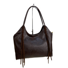 На фото 1 - Женская сумка из искусственной кожи, цвет шоколад На фото 1 - Женская сумка из искусственной кожи, цвет шоколад