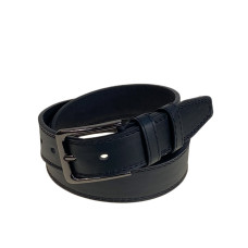 На фото 1 -  Ремень мужской из искусственной кожи, цвет черный