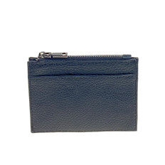 На фото 2 -  Картхолдер из натуральной кожи для пластиковых карт, цвет  черный