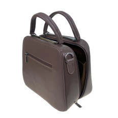 На фото 2 - Женская сумка из искусственной кожи, цвет пудра На фото 2 - Женская сумка из искусственной кожи, цвет пудра