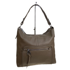 На фото 1 - Женская сумка из искусственной кожи, цвет хаки