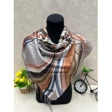 На фото 1 - Платок из кашемира мультицвет