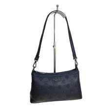 На фото 1 - Женская сумка из искусственной кожи, цвет черный На фото 1 - Женская сумка из искусственной кожи, цвет черный