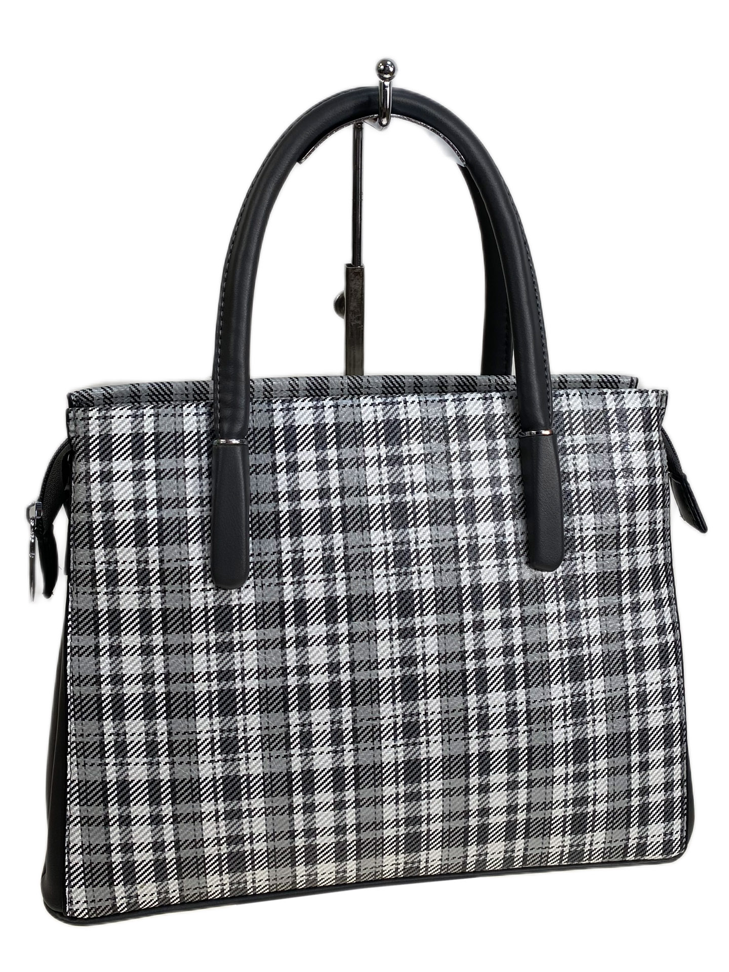 На фото 1 - Женская сумка из искусственной кожи мультицвет