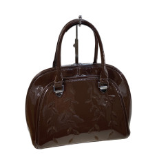 На фото 1 - Женская сумка из искусственной кожи, цвет шоколад На фото 1 - Женская сумка из искусственной кожи, цвет шоколад