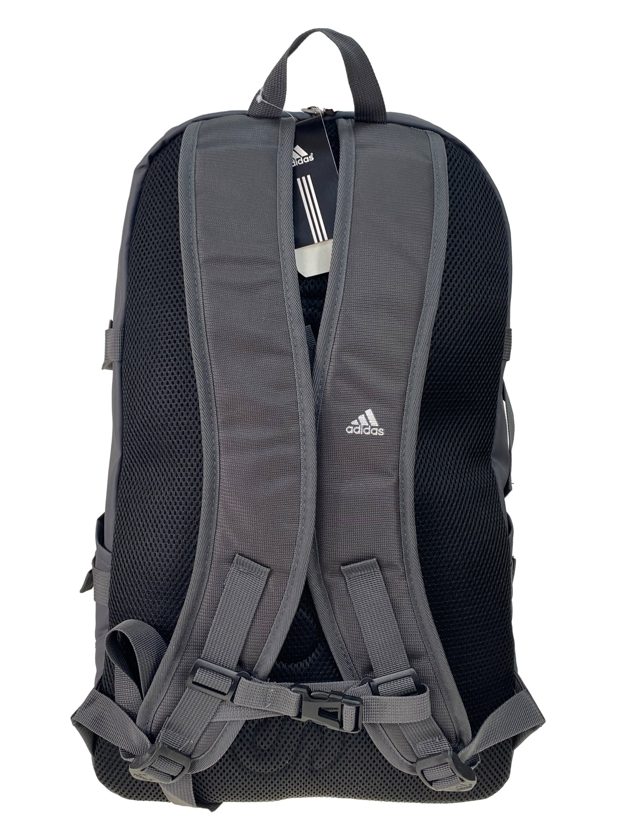 На фото 2 - Универсальный рюкзак из водоотталкивающей ткани, цвет серый