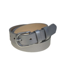 На фото 1 -  Ремень женский из искусственной кожи, цвет серебро