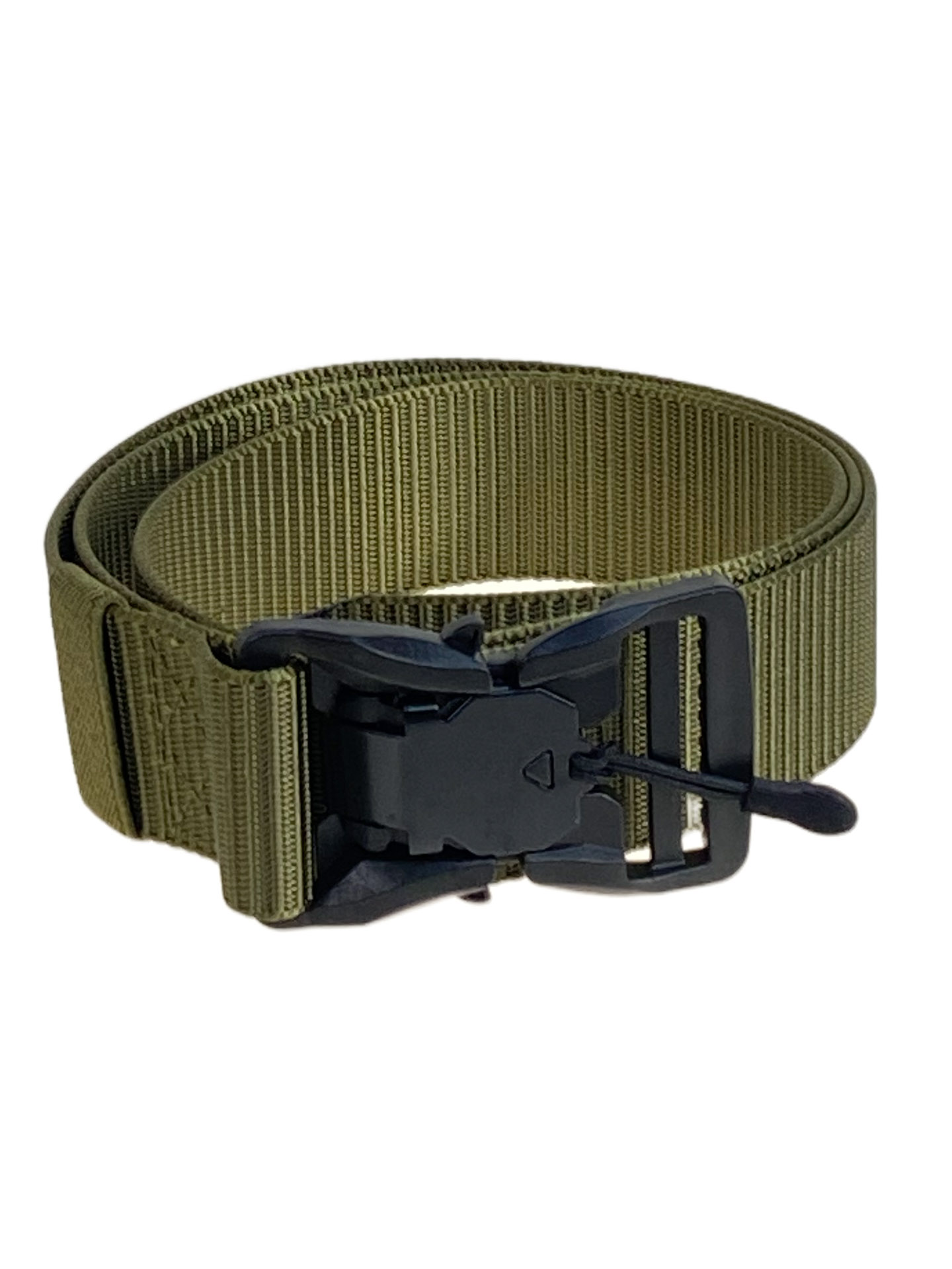 На фото 1 -  Ремень текстильный, цвет  зелёный