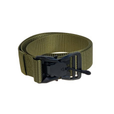 На фото 1 -  Ремень текстильный, цвет  зелёный