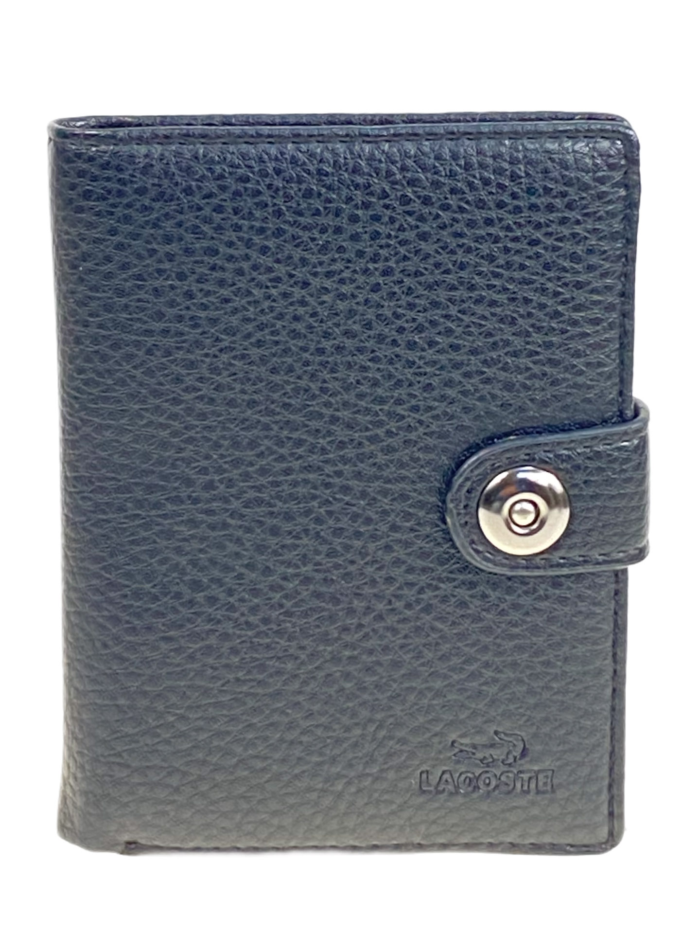 На фото 1 - Кошелек-органайзер мужской из натуральной кожи, цвет  черный