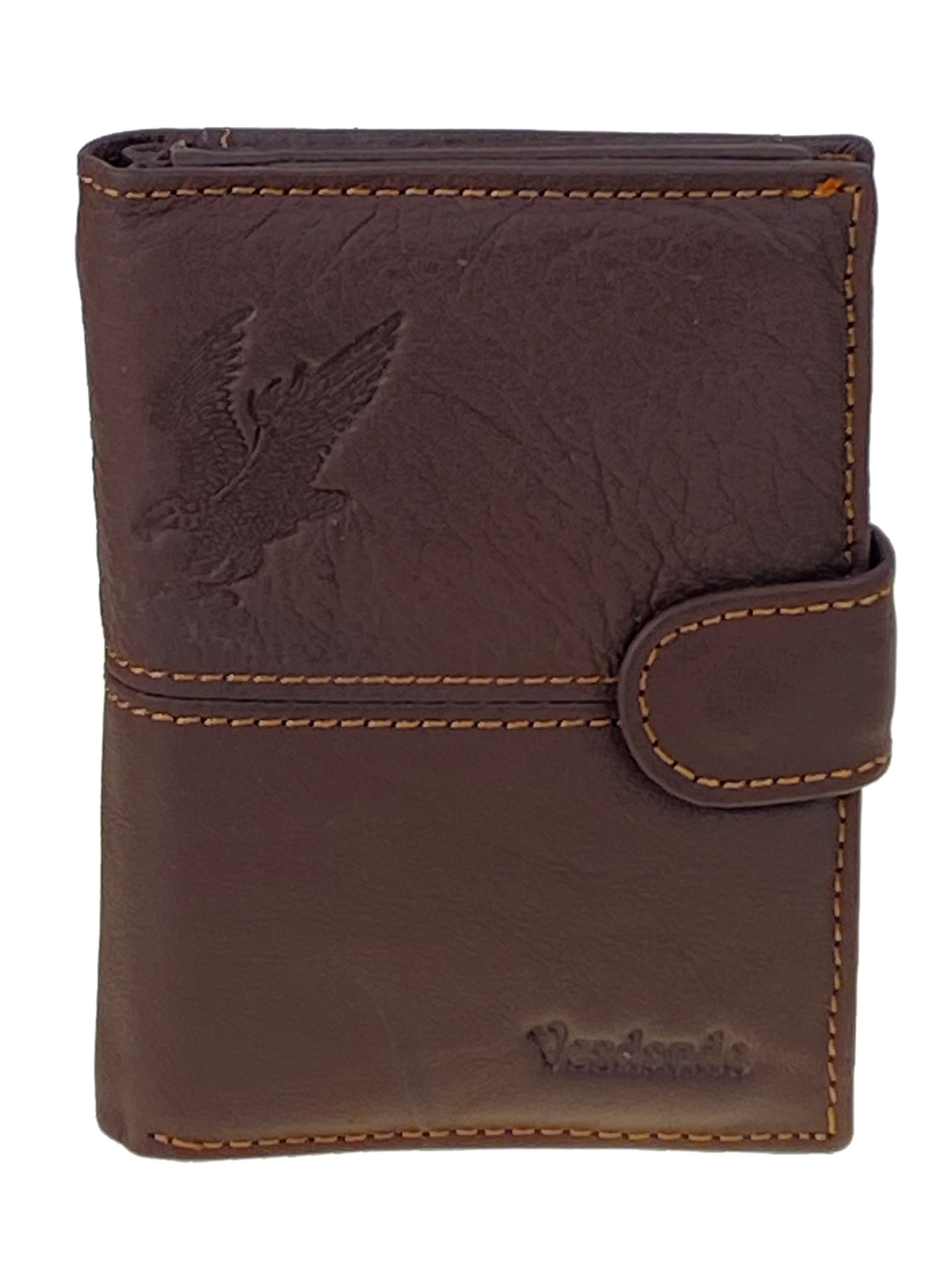 На фото 1 -  Кошелек-органайзер мужской из натуральной кожи , цвет шоколад