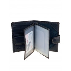 На фото 2 - Кошелек-органайзер мужской из натуральной кожи, цвет черный На фото 2 - Кошелек-органайзер мужской из натуральной кожи, цвет черный