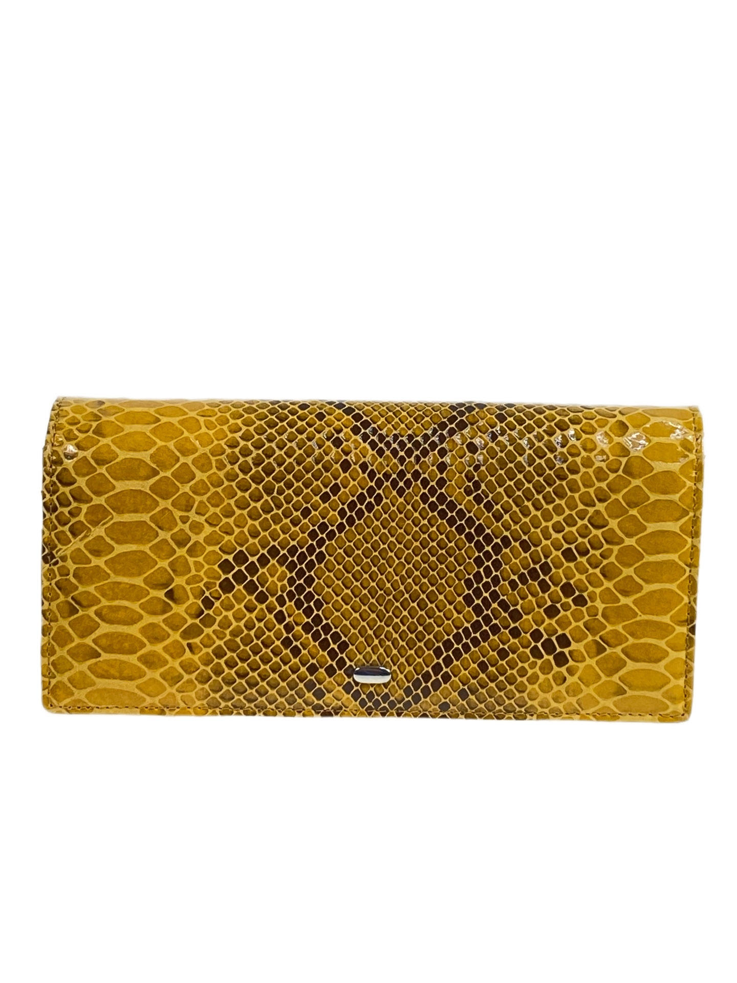 На фото 1 -  Женский кошелёк из натуральной кожи, цвет желтый