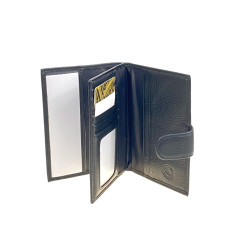 На фото 2 -  Обложка для  паспорта и автодокументов из натуральной кожи, цвет черный