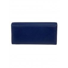 На фото 1 - Женский кошелёк-портмоне из мягкой натуральной кожи, мультицвет