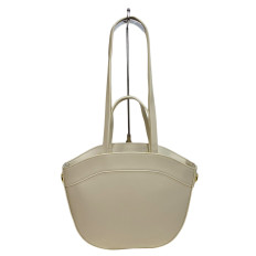 На фото 2 - Женская сумка из искусственной кожи, цвет молочный