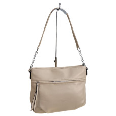 На фото 1 - Женская сумка из искусственной кожи, цвет молочный На фото 1 - Женская сумка из искусственной кожи, цвет молочный