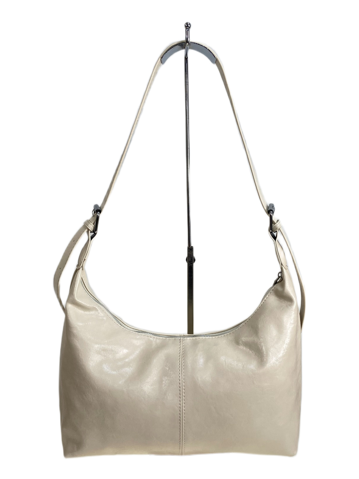 На фото 2 - Женская сумка из искусственной кожи, цвет молочный