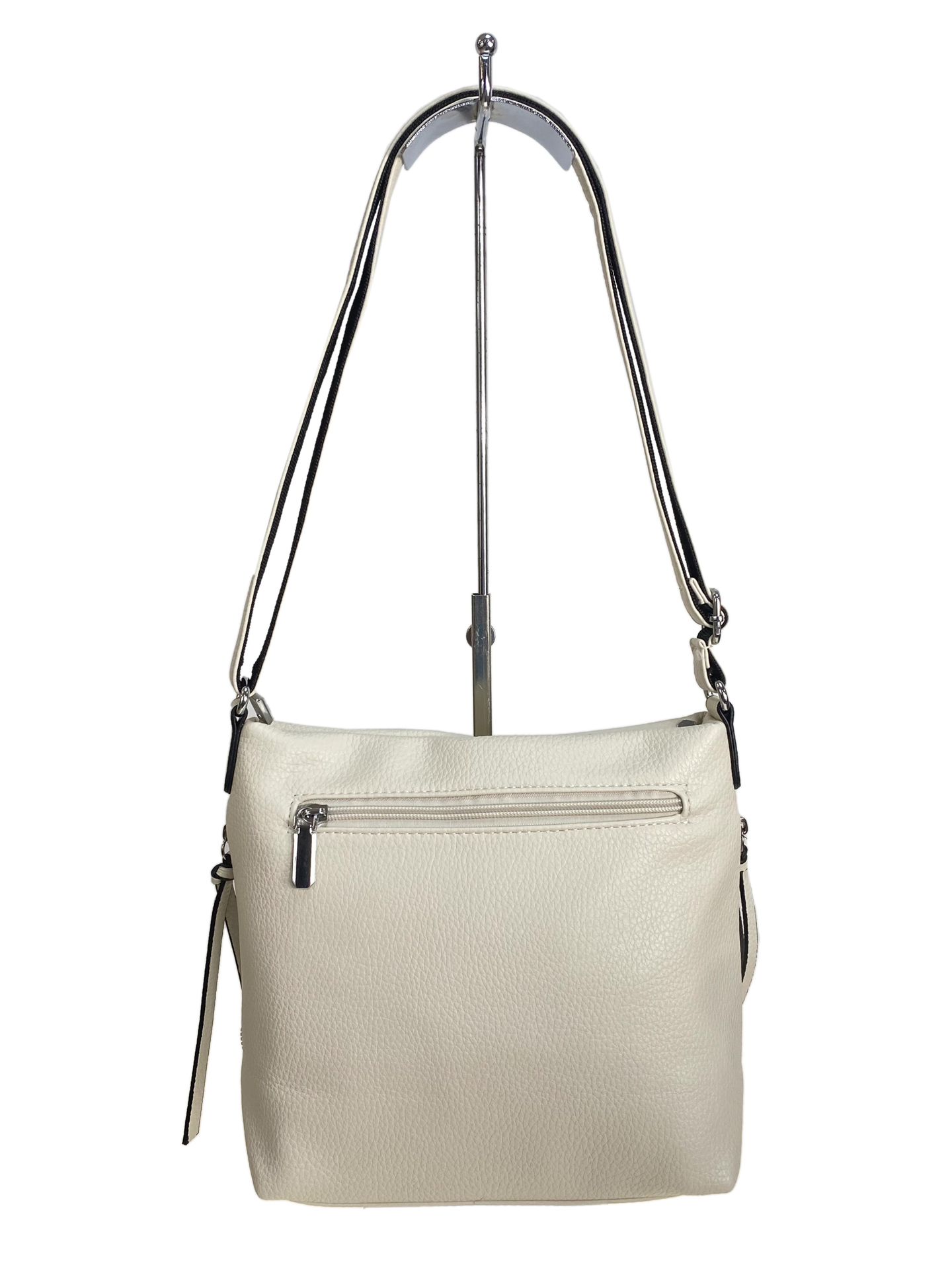 На фото 2 - Женская сумка из искусственной кожи, цвет молочный