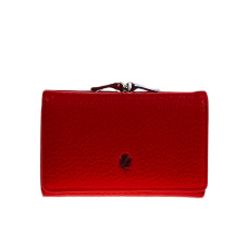 На фото 1 -  Женское портмоне из искусственной кожи, цвет красный