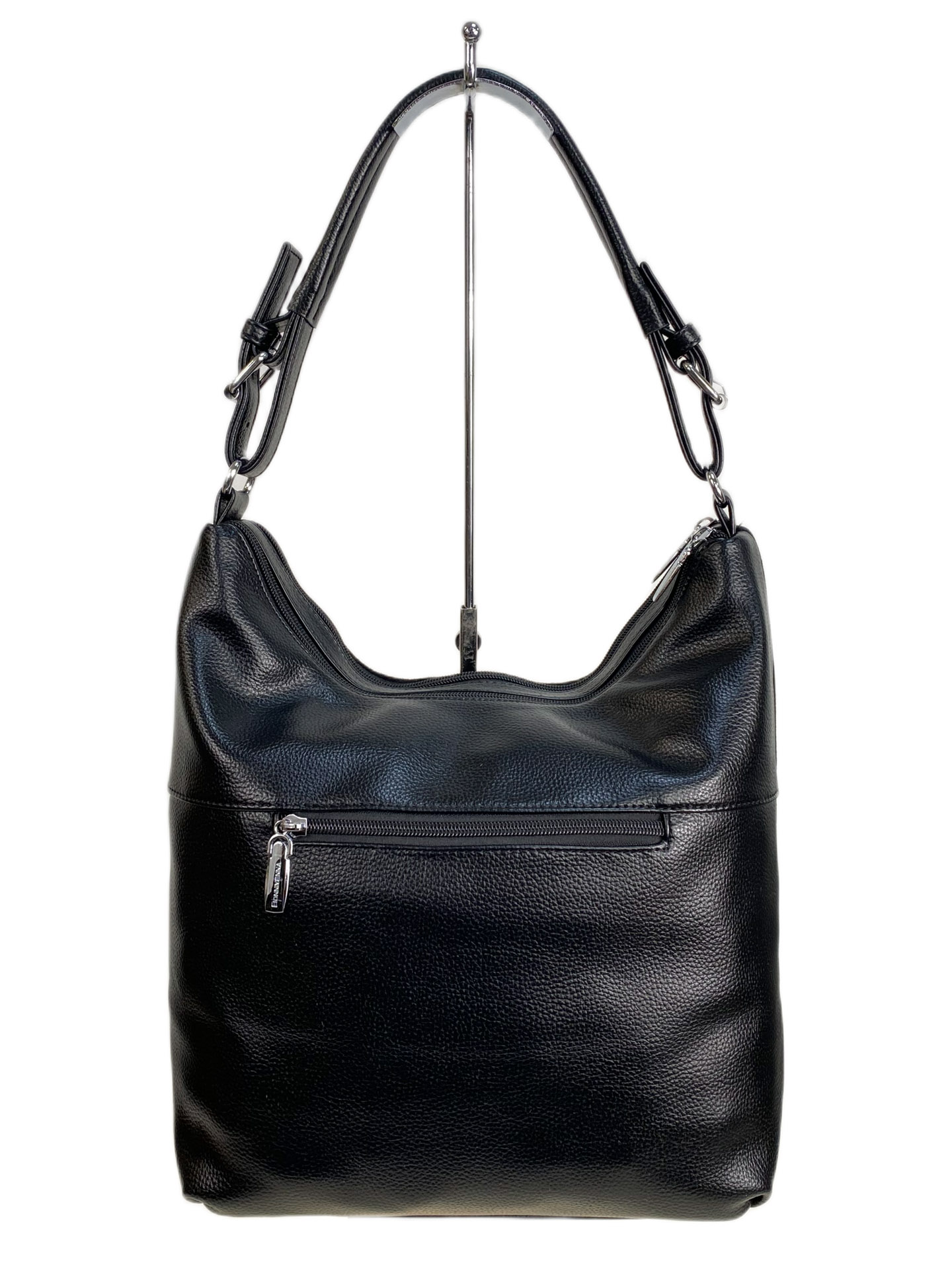 На фото 2 - Женская сумка из искусственной кожи и натуральной замши, цвет синий