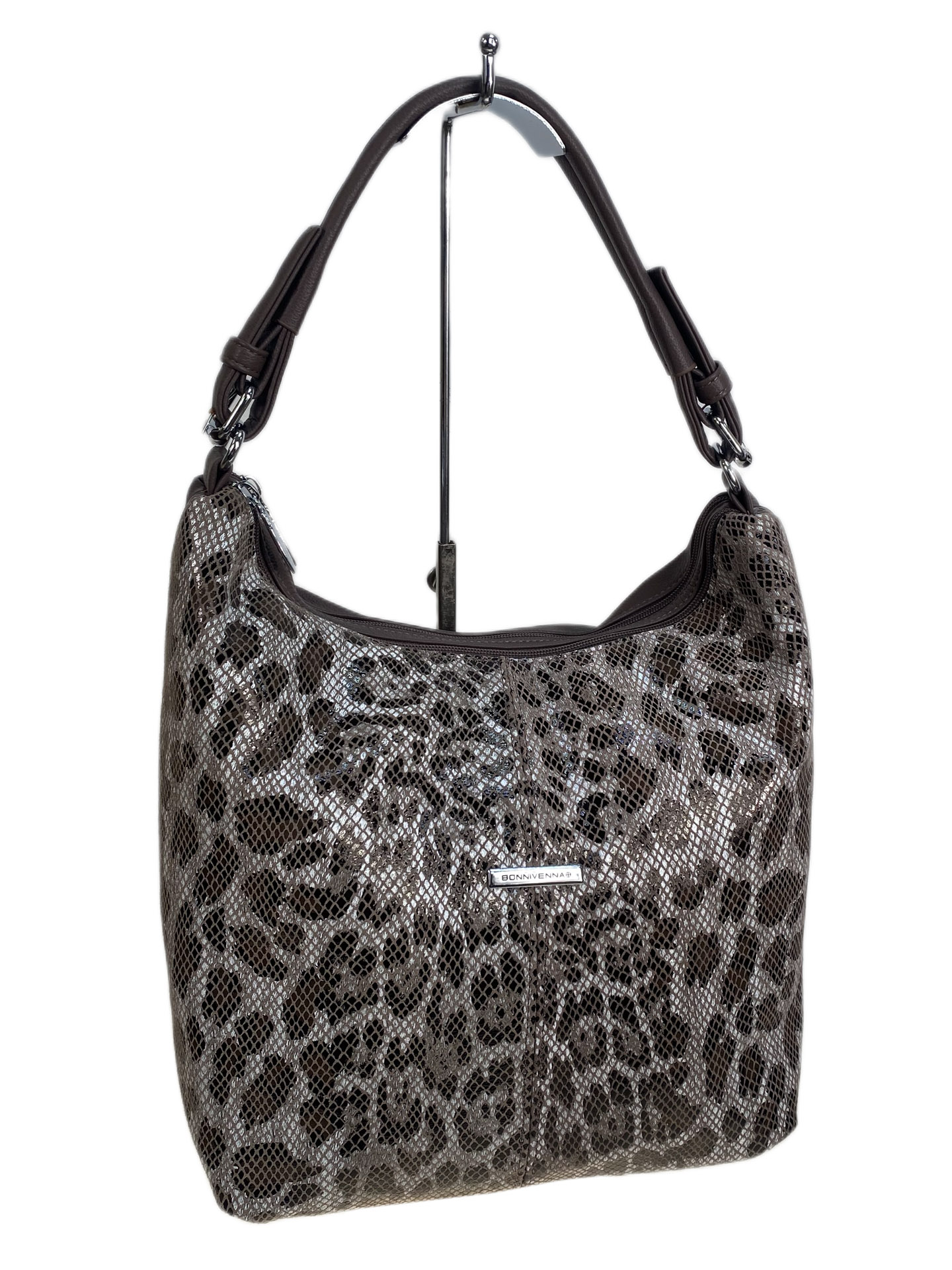 На фото 1 - Женская сумка из искусственной кожи мультицвет